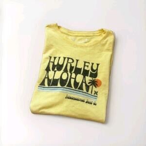 NWT Hurley T-Shirt Men's XL Graphic Short Sleeve Casual Surf Hawaii Aloha A106